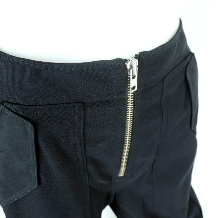 新品未使用展示品 3.1 Phillip Lim 3.1フィリップリム パンツ カーゴパンツ S162-5218DCY 表記サイズ 0 コットン ブラック ジップアップ 長ズボン ボトムス ファッション パンツ