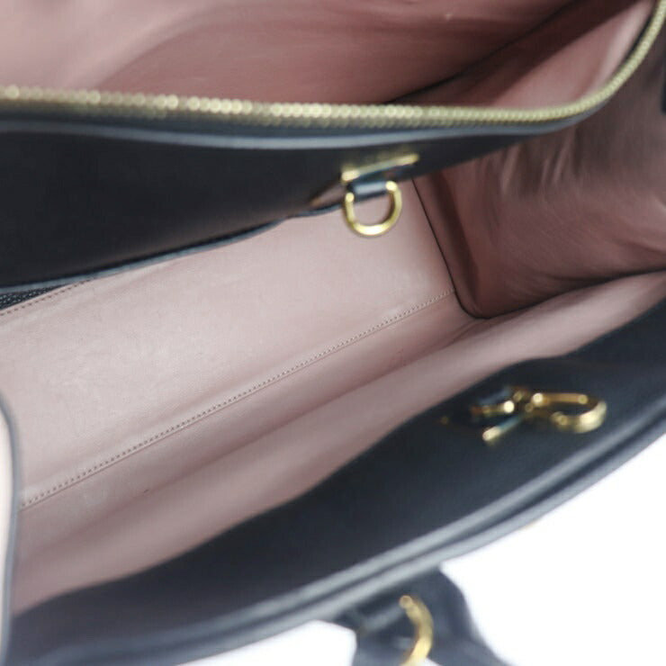 LOUIS VUITTON ルイ ヴィトン シティ スティーマー MM ハンドバッグ M53019 トリヨンレザー マグノリア ピンク系 ブラック ゴールド金具 ビトン