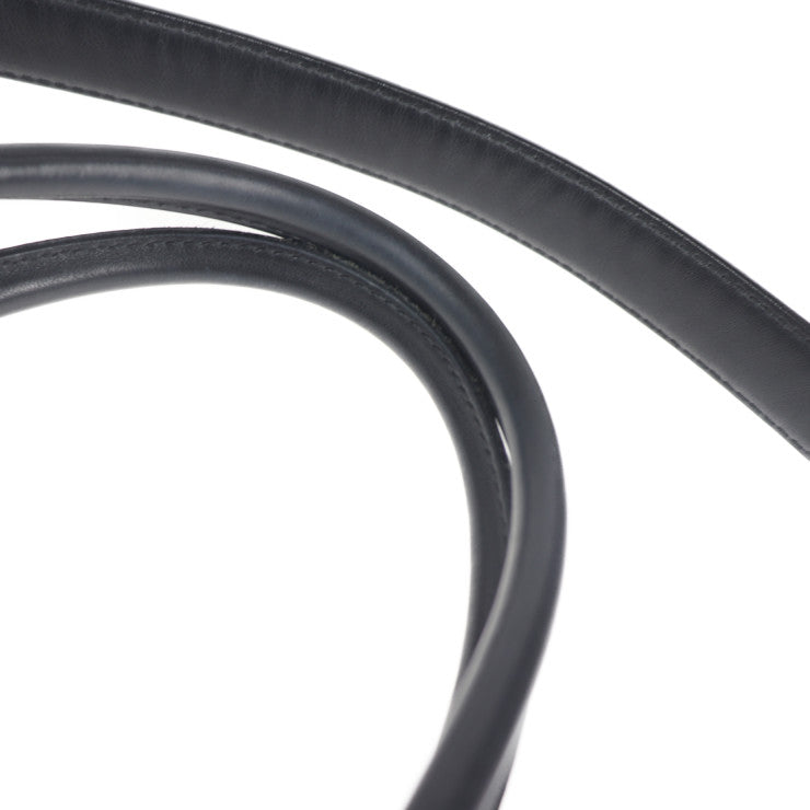 FENDI フェンディ トゥージュール ハンドバッグ 8BH250-N3G レザー デニム ネイビー系 2WAY キャンバス