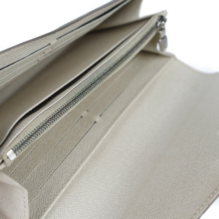 LOUIS VUITTON ルイ ヴィトン ポルトフォイユ サラ 長財布 M6057J エピレザー イヴォワール シルバー金具 二つ折り財布 ビトン