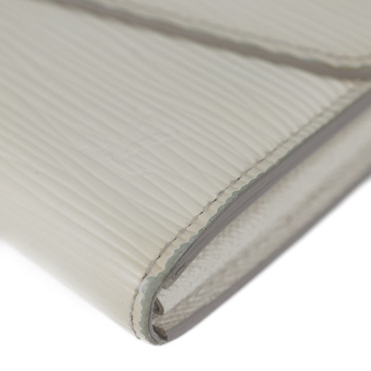 LOUIS VUITTON ルイ ヴィトン ポルトフォイユ サラ 長財布 M6057J エピレザー イヴォワール シルバー金具 二つ折り財布 ビトン