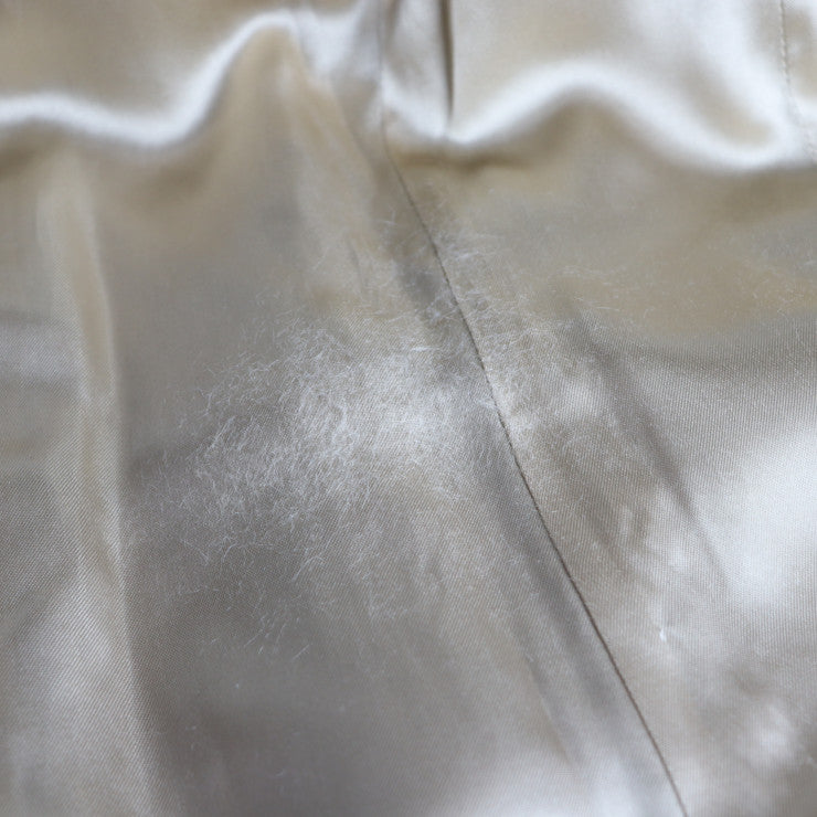 MONCLER モンクレール ロングコート ステンカラーコート 49313-80 表記サイズ 1 ウール キャメル ハイマオカラー アウター