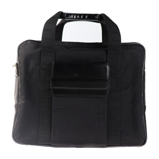 美品 Dunhill ダンヒル ブリーフケース ビジネスバッグ LC6030A ナイロン レザー ブラック 2WAY ショルダーバッグ ハンドバッグ