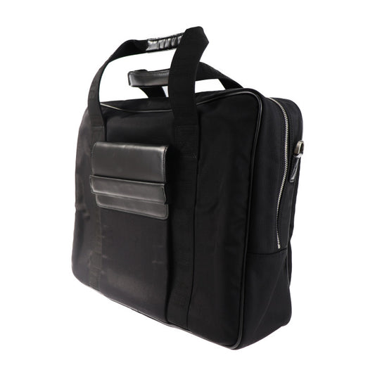 美品 Dunhill ダンヒル ブリーフケース ビジネスバッグ LC6030A ナイロン レザー ブラック 2WAY ショルダーバッグ ハンドバッグ