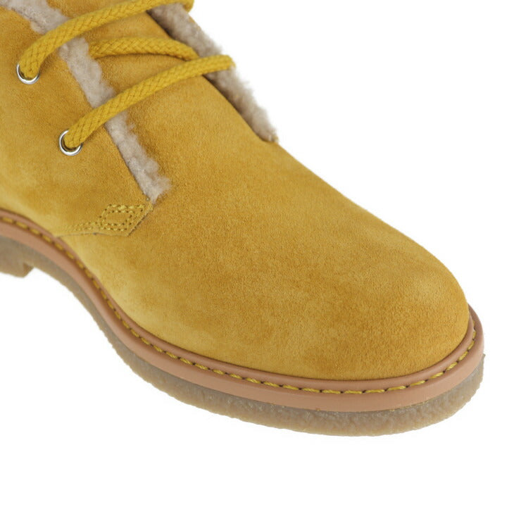 新品未使用展示品 GUCCI グッチ アングリーキャット UFO ブーツ 483457 表記サイズ 31 スウェード マスタード イエロー系 参考サイズ 19.9cm スエード