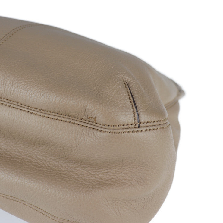 美品 CARTIER カルティエ マルチェロ ショルダーバッグ - レザー パイソン ベージュ ワンショルダー