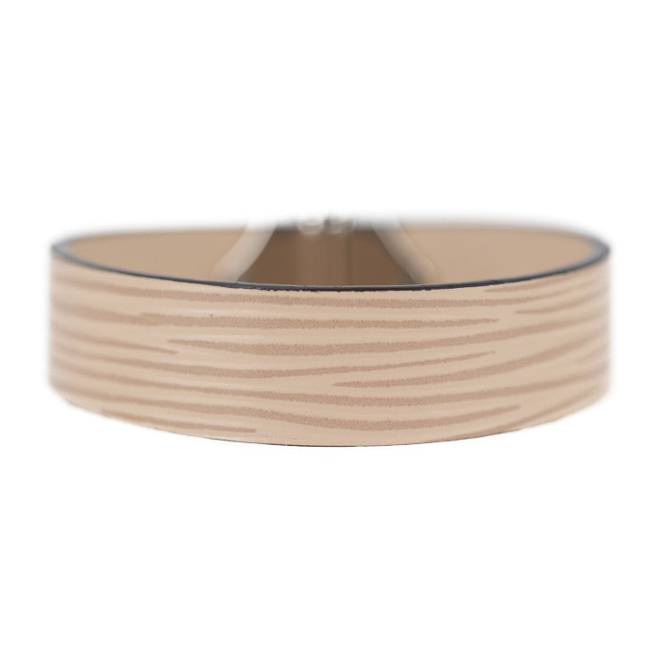 超美品 LOUIS VUITTON ルイ ヴィトン ブラスレ スピリット ブレスレット M6754F 表記サイズ 17 エピレザー ベージュ系 シルバー金具 ビトン