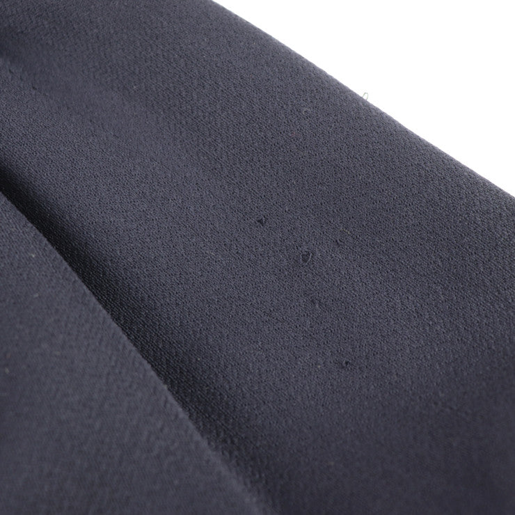 FOXEY NEW YORK フォクシー ニューヨーク 膝丈スカート スカート - 表記サイズ 42 ウール ナイロン レーヨン ネイビー ボーダー