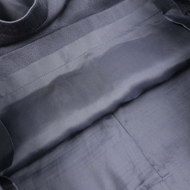 FOXEY NEW YORK フォクシー ニューヨーク 膝丈スカート スカート - 表記サイズ 42 ウール ナイロン レーヨン ネイビー ボーダー