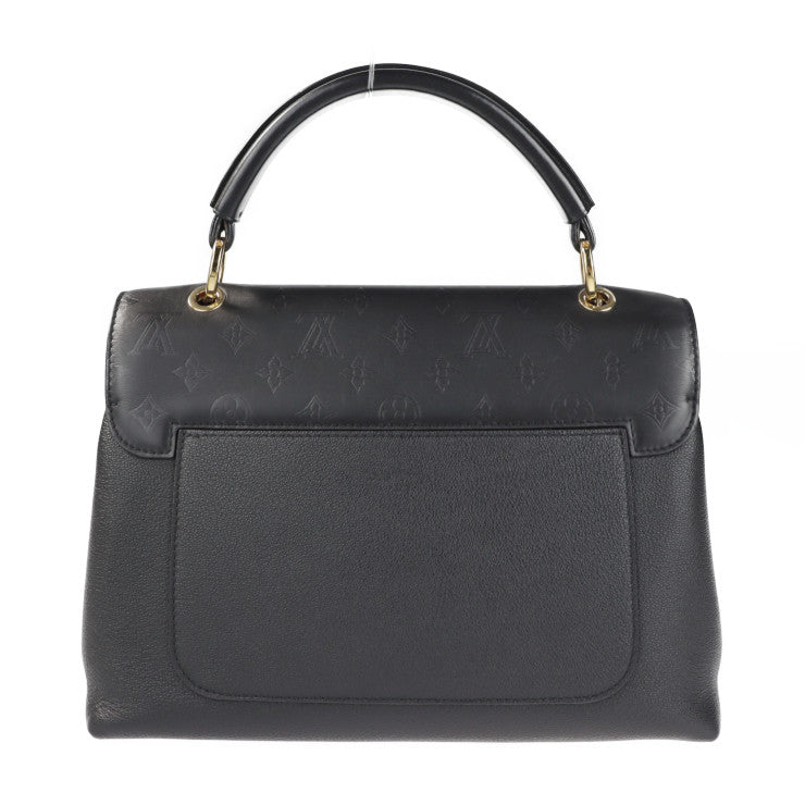 美品 LOUIS VUITTON ルイ ヴィトン ヴェリー モノグラムシャドウ ハンドバッグ M51989 レザー ノワール ブラック ワンハンドルバッグ 2WAY ショルダーバッグ ビトン