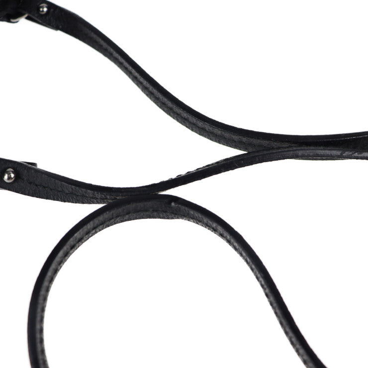 美品 GUCCI グッチ GGキャンバス ショルダーバッグ 120975 キャンバス レザー ブラック ポシェット