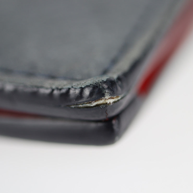 Christian Louboutin クリスチャンルブタン トリックトラック スモール ハンドバッグ 3175107 ヌバック カーフ グレー系 ネイビー 3way ショルダーバッグ トートバッグ クラッチバッグ