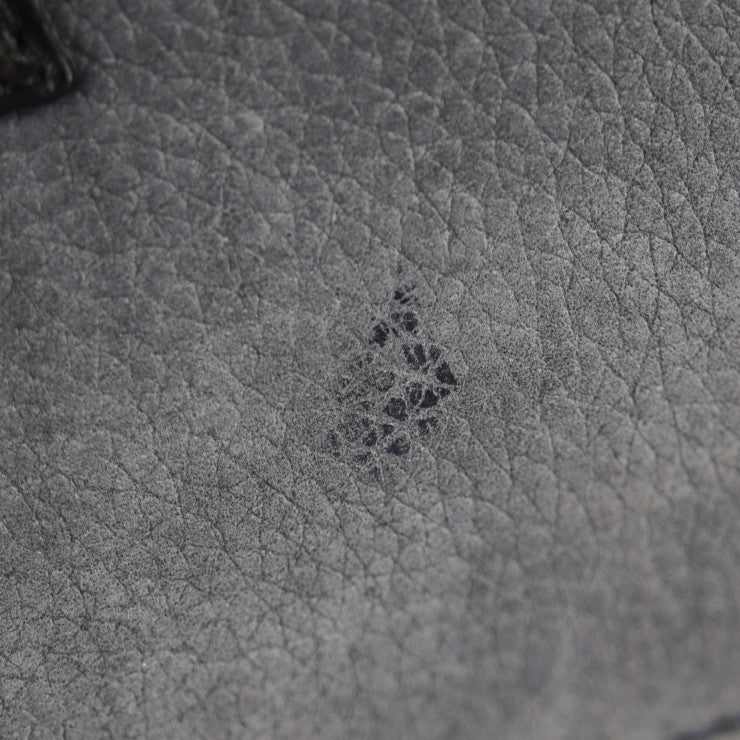 Christian Louboutin クリスチャンルブタン トリックトラック スモール ハンドバッグ 3175107 ヌバック カーフ グレー系 ネイビー 3way ショルダーバッグ トートバッグ クラッチバッグ