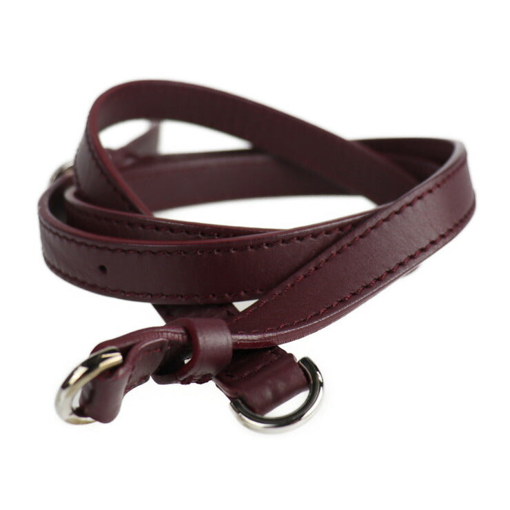 CARTIER カルティエ ジャンヌトゥーサン ハンドバッグ - カーフレザー ボルドー 2WAY ショルダーバッグ トートバッグ ボディバッグ