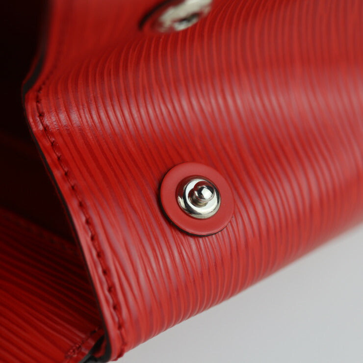 超美品 LOUIS VUITTON ルイ ヴィトン マルリーBB エピ ハンドバッグ M94619 エピレザー コクリコ レッド系 シルバー金具 2WAY ビトン レッド