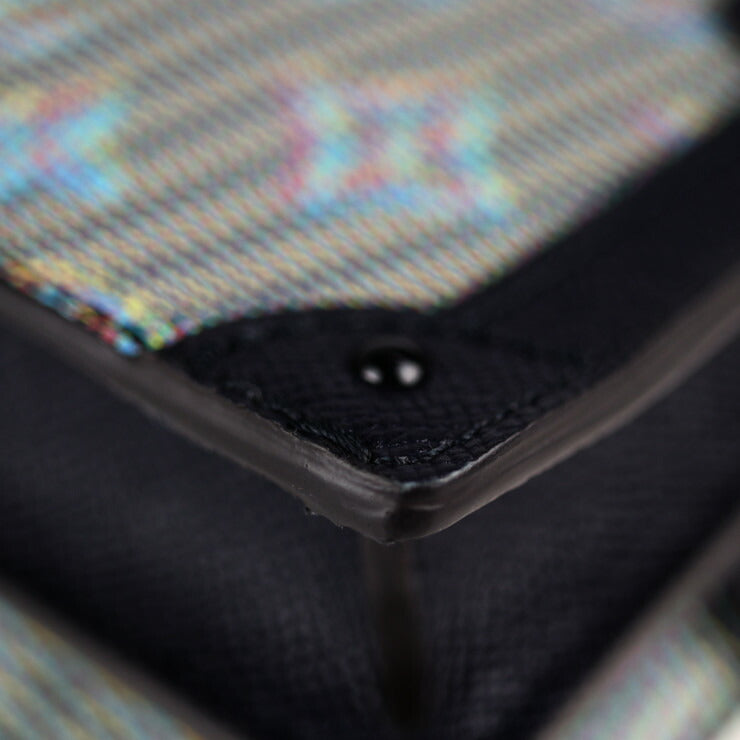 超美品 LOUIS VUITTON ルイ ヴィトン プティットマル モノグラムLVポップ ショルダーバッグ M55512 コーティングキャンバス レザー ブルー ブラック シルバー金具 ビトン