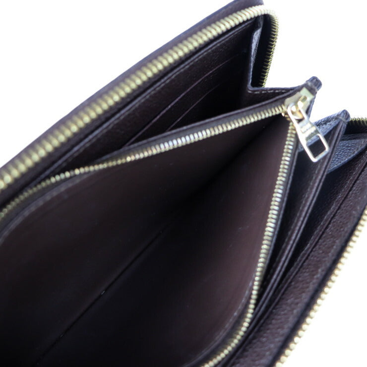 LOUIS VUITTON ルイ ヴィトン ジッピーウォレット モノグラムアンプラント 長財布 M60548 レザー テール ブラウン系 ゴールド金具 ラウンドファスナー ビトン