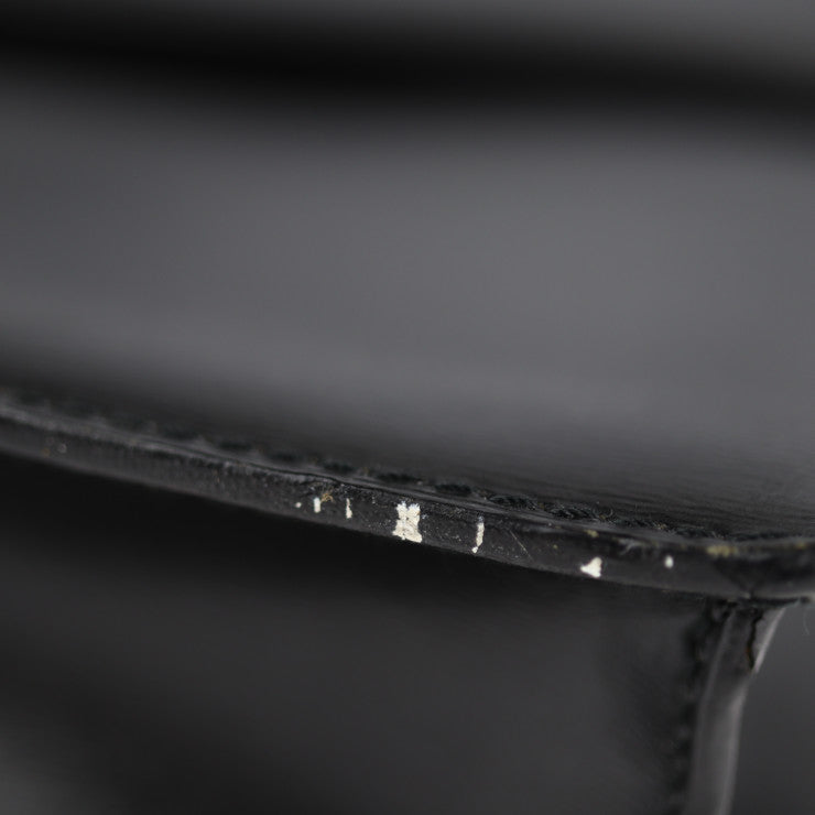 CARTIER カルティエ パシャ ビジネスバッグ - カーフレザー ブラック シルバー金具 ブリーフケース 書類鞄