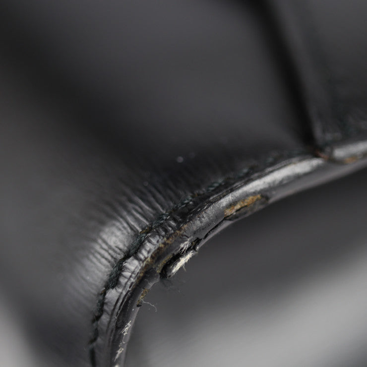 CARTIER カルティエ パシャ ビジネスバッグ - カーフレザー ブラック シルバー金具 ブリーフケース 書類鞄