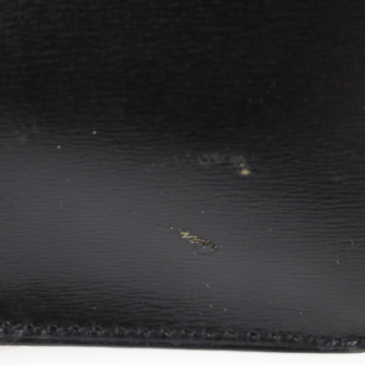 CARTIER カルティエ パシャ ビジネスバッグ - カーフレザー ブラック シルバー金具 ブリーフケース 書類鞄