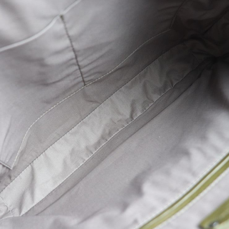 美品 BOTTEGAVENETA ボッテガヴェネタ イントレチャート ビジネスバッグ 533761 VBLZ22 374 ラムスキン ナッパレザー オリーブ系 2WAY ブリーフケース スタッズ 紳士鞄 書類かばん