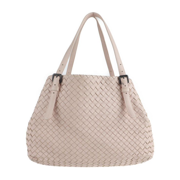 BOTTEGAVENETA ボッテガヴェネタ ナッパ ミディアム チェスタバッグ イントレチャート トートバッグ 337260 レザー ピンク