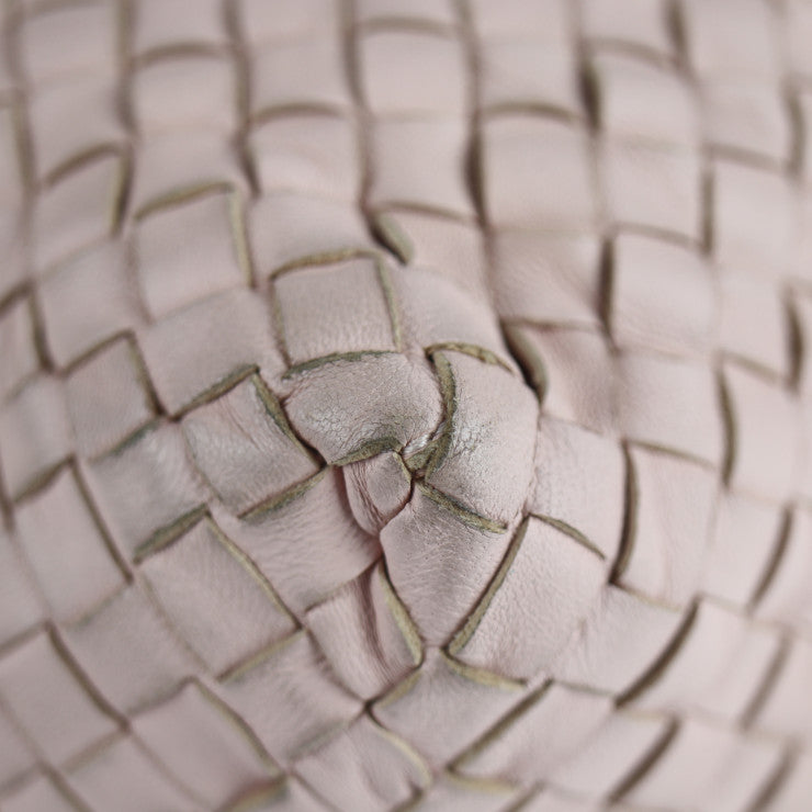 BOTTEGAVENETA ボッテガヴェネタ ナッパ ミディアム チェスタバッグ イントレチャート トートバッグ 337260 レザー ピンク