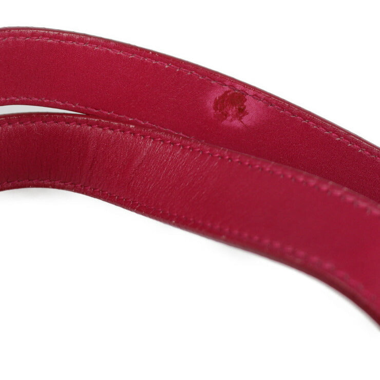 SAINT LAURENT PARIS サンローランパリ ヴォーリセ トートバッグ 314252 レザー スウェード フューシャピンク系 ポーチ付き リバーシブルトート スエード