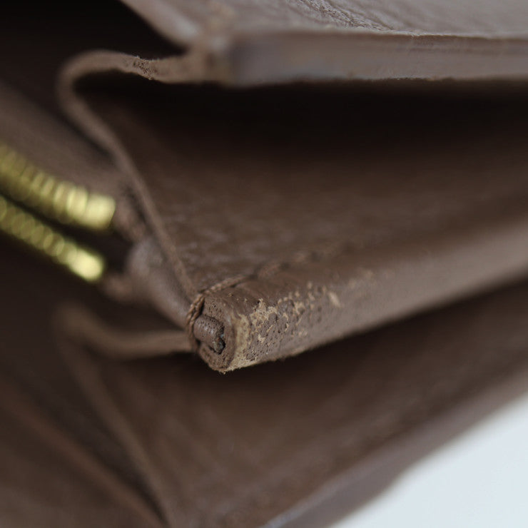 LOUIS VUITTON ルイ ヴィトン ポルトフォイユ カプシーヌ パルナセア 長財布 M62075 トリヨンレザー トープ ベージュ系 ゴールド金具 LV ロゴ ベージュ ゴールド 金具 本革 ビトン 二つ折り