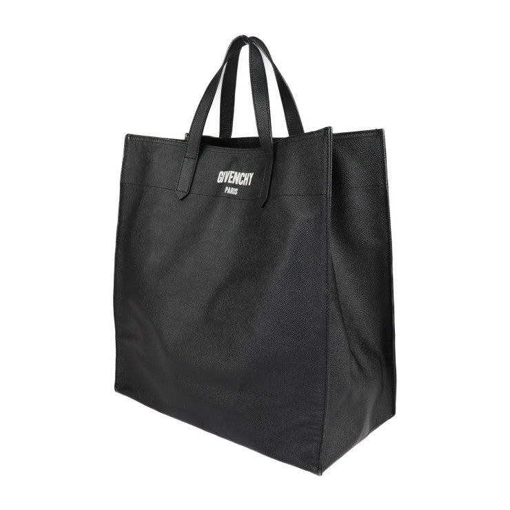 美品 GIVENCHY ジバンシィ CLASSIC ICONIC トートバッグ 5742621 レザー ブラック 2WAY ハンドバッグ ショルダーバッグ