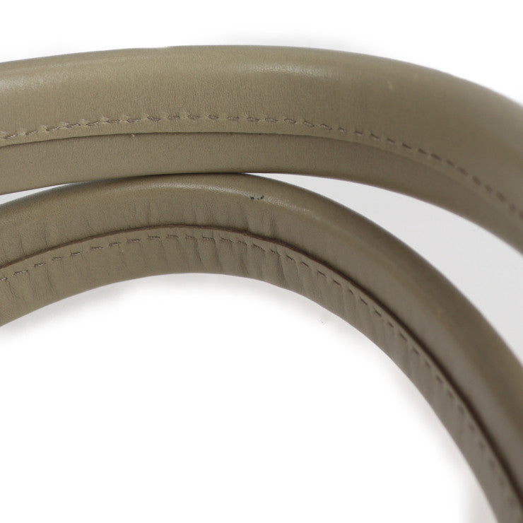 美品 BURBERRY バーバリー 2WAY トートバッグ ハンドバッグ レザー ベージュ系 ショルダーバッグ