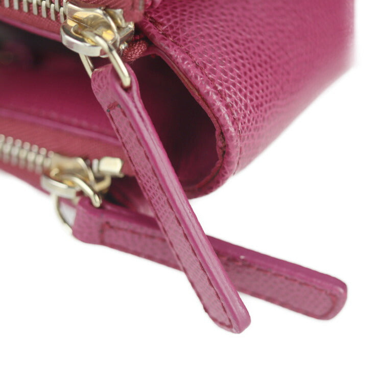 超美品 Furla フルラ LOTUS ロータス ハンドバッグ レザー ローズ系 ゴールド金具 トートバッグ ショルダーバッグ