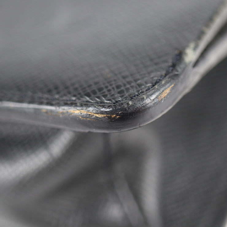 LOUIS VUITTON ルイ ヴィトン ロブスト１ タイガ ビジネスバッグ M31052 レザー アルドワーズ ブラック系 シルバー金具 ブリーフケース ビトン