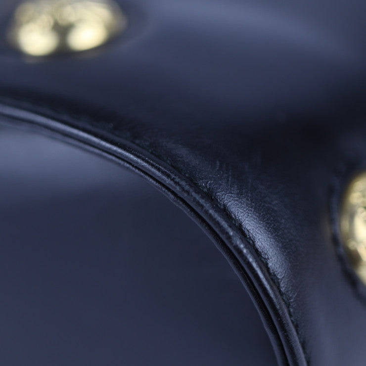 Salvatore Ferragamo サルヴァトーレ フェラガモ バッグ ショルダーバッグ 21 5639 レザー ブラック ゴールド金具 ハイヒールモチーフ金具