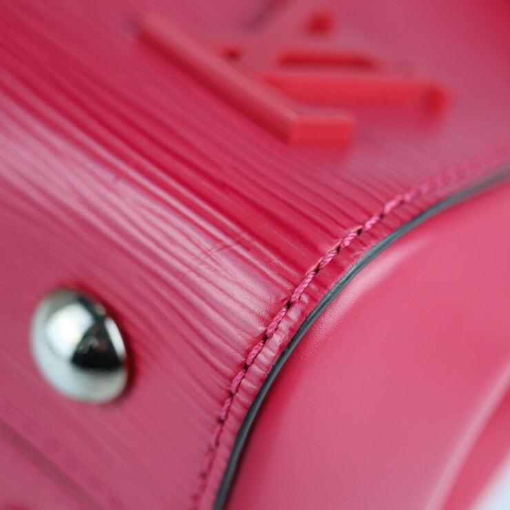 美品 LOUIS VUITTON ルイ ヴィトン クリュニーBB エピ ハンドバッグ M42051 レザー ホットピンク 2WAY ショルダーバッグ トートバッグ ショッピングバッグ ビトン