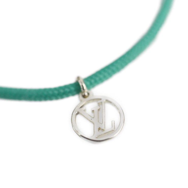 LOUIS VUITTON ルイ ヴィトン ブラスレ シルバー ロックイット ユニセフ ヴァージルアブロー ブレスレット - シルバー925 シルバー グリーン系 パドロック カデナ ビトン SV925