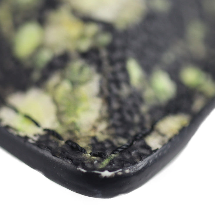 美品 GIVENCHY ジバンシィ ポーチ クラッチバッグ BC06346368 960 PVC ブラック マルチカラー セカンドバッグ フラワー 花柄プリント ジバンシー