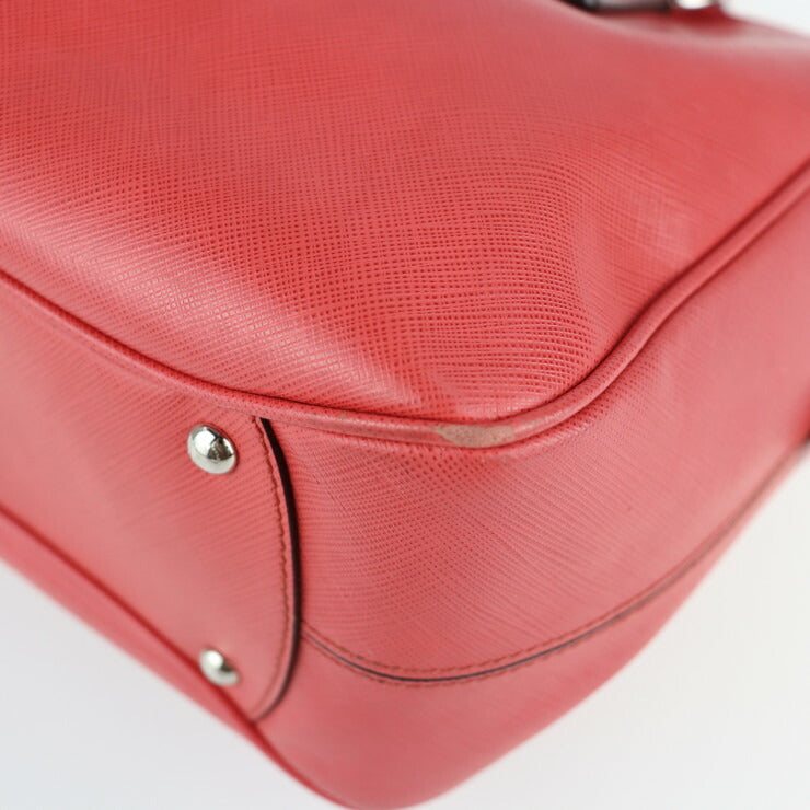 美品 Salvatore Ferragamo サルヴァトーレ フェラガモ ガンチーニ ハンドバッグ EE 21 B713 レザー ピンク系 ミニボストンバッグ