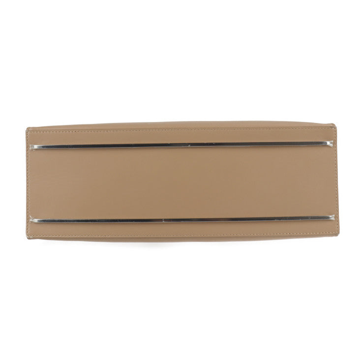 美品 BALENCIAGA バレンシアガ ル・ディス ハンドバッグ 391569 レザー ベージュ シルバー金具 2WAY ショルダーバッグ トートバッグ