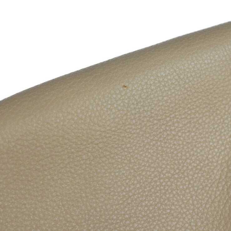 美品 JIMMY CHOO ジミーチュウ ワンショルダーバッグ ハンドバッグ レザー ベージュ系 ゴールド金具 トートバッグ