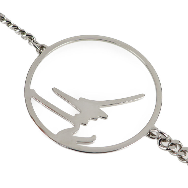 超美品 GIUSEPPE ZANOTTI ジュゼッペザノッティ 2WAY クラッチバッグ ショルダーバッグ IB80042 スウェード グレー系 シルバー金具 スタッズ チェーン スエード パーティーバッグ