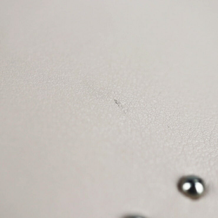 超美品 GIVENCHY ジバンシィ ANTIGONA POUCH L アンティゴナ ポーチL セカンドバッグ レザー ピンクベージュ系 シルバー金具 スタッズ クラッチバッグ