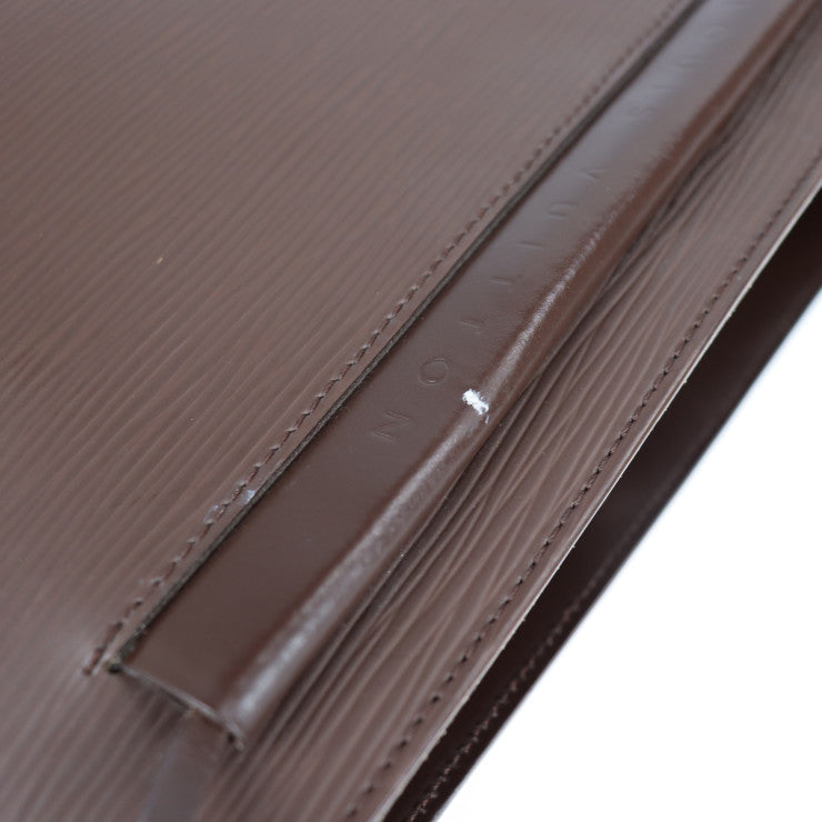 LOUIS VUITTON ルイ ヴィトン サントロペ エピ トートバッグ M5246D エピレザー モカ ブラウン ビトン