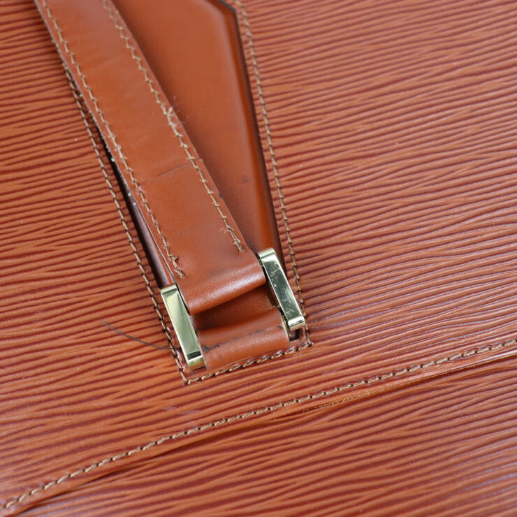 LOUIS VUITTON ルイ ヴィトン ヴォルテール エピ ショルダーバッグ M52433 レザー ケニアブラウン ショッピングバッグ ビトン