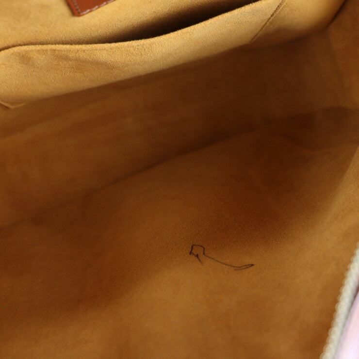 LOUIS VUITTON ルイ ヴィトン ヴォルテール エピ ショルダーバッグ M52433 レザー ケニアブラウン ショッピングバッグ ビトン