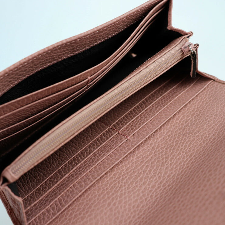 美品 GUCCI グッチ スウィング コンチネンタル ウォレット 長財布 354496 レザー ピンク系 ゴールド金具 フラップ