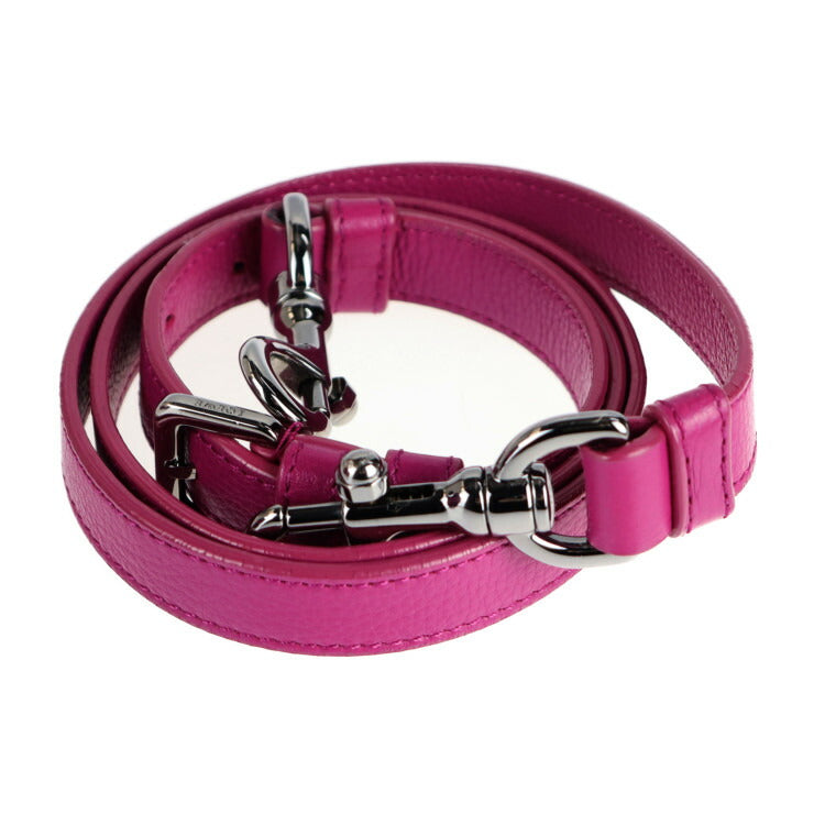 超美品 LOEWE ロエベ クルス ハンドバッグ - レザー パープル ピンク シルバー金具 ２way バイカラー