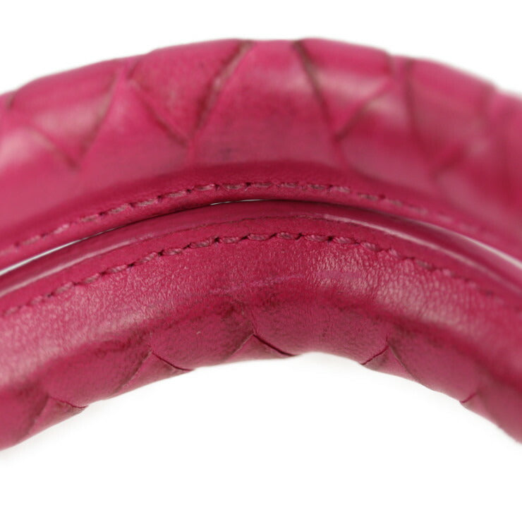 BOTTEGAVENETA ボッテガヴェネタ コンバーチブルバッグ イントレチャート ハンドバッグ 354216 レザー ピンク 2WAY セミショルダーバッグ トートバッグ