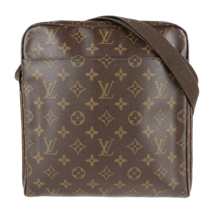 LOUIS VUITTON ルイ ヴィトン サック アド ボスフォール モノグラム ショルダーバッグ M97037 PVC レザー ブラウン ビトン