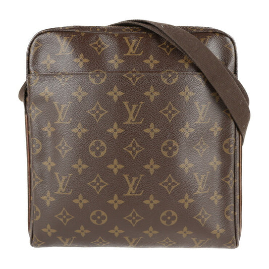 LOUIS VUITTON ルイ ヴィトン サック アド ボスフォール モノグラム ショルダーバッグ M97037 PVC レザー ブラウン ビトン